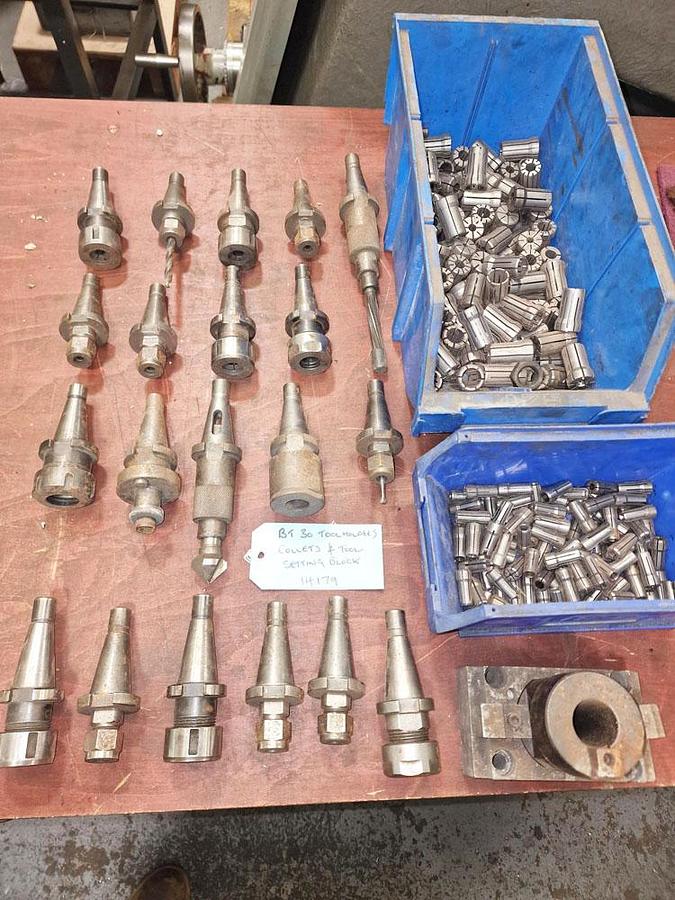Used BRISTOL ERICKSON BT30 TOOLHOLDERS