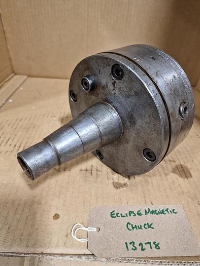 Used ECLIPSE 6 1/2" DIAMETER MAGNETIC CHUCK
