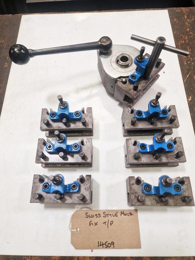 Used SWISS STYLE MULTIFIX LATHE TOOLPOST
