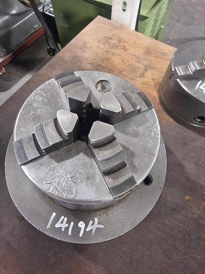 Used UNKNOWN 5" SELF CENTRING 4 JAW CHUCK D1-4 Camlock