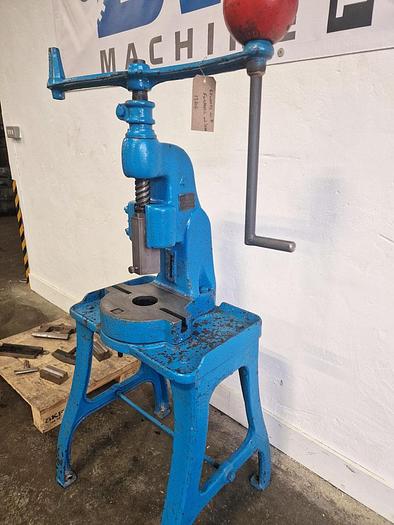Used EDWARDS No. 4 FLYPRESS ON STAND