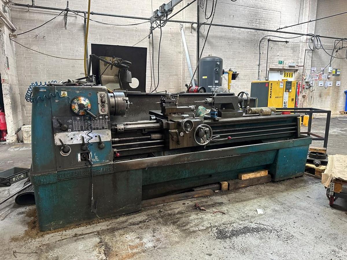 Used COLCHESTER MASCOT 1600 17" x 80" GAP BED CENTRE LATHE