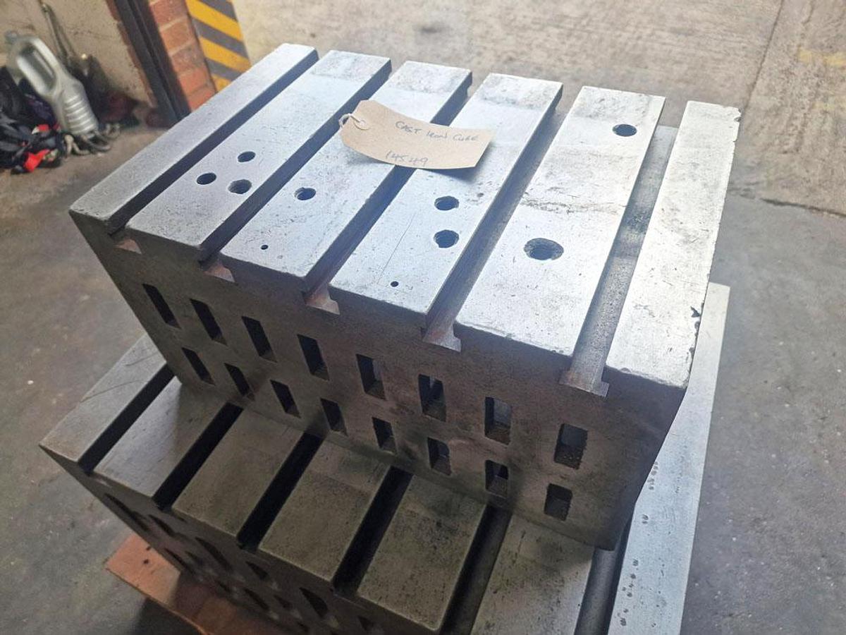 Used UNION CAST IRON ENGINEERS CUBE