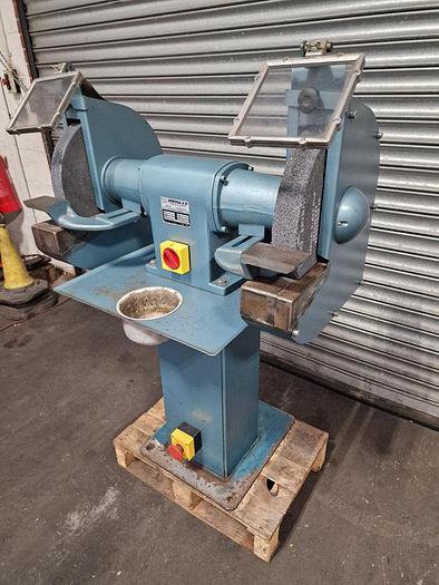 Used ARBOGA EP314 DOUBLE ENDED PEDESTAL GRINDER