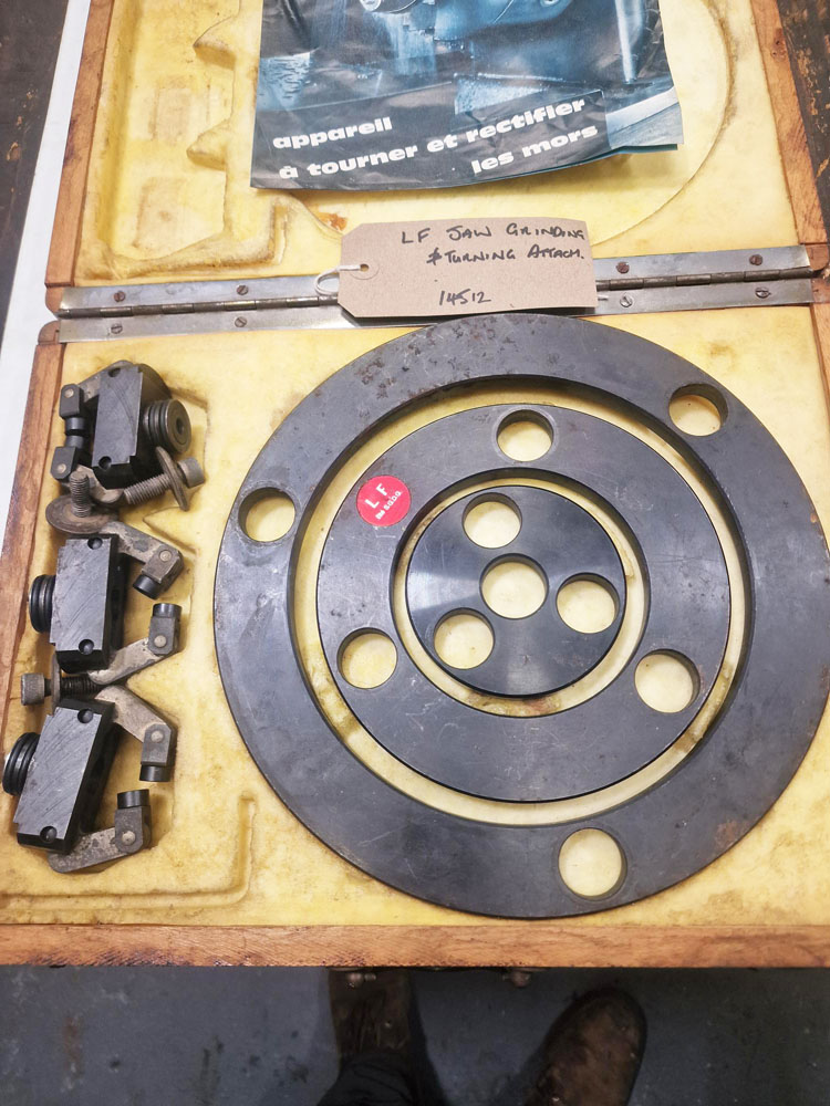 Used LF CHUCK JAW BORING KIT