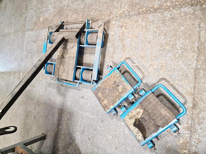 Used 2006 GT ADJUSTABLE MACHINE MOVING SKATES