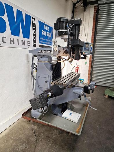 Used BRIDGEPORT BRJ CNC TURRET MILL