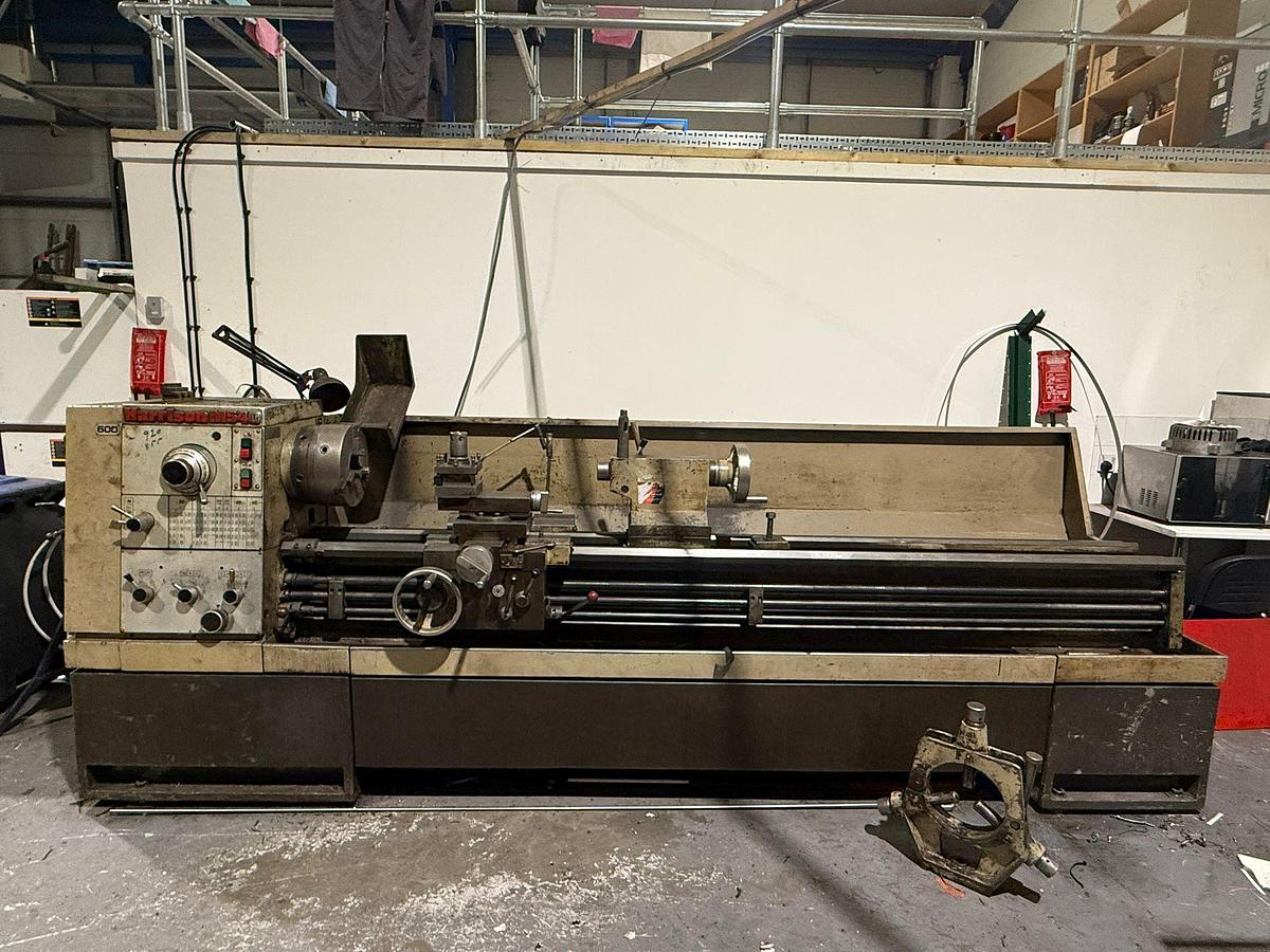 Used HARRISON M540 20" x 120" GAP BED CENTRE LATHE