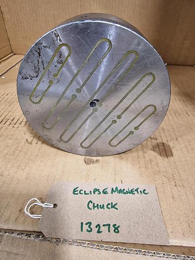 Used ECLIPSE 6 1/2" DIAMETER MAGNETIC CHUCK