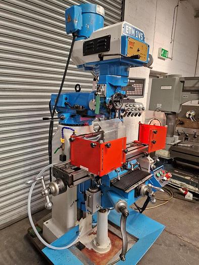 Used 2010 ETM 1VS MINI TURRET MILL
