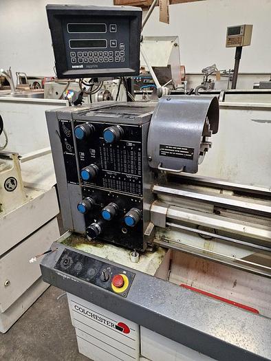 Used 1997 COLCHESTER STUDENT 2500 13" x 40" GAP BED CENTRE LATHE