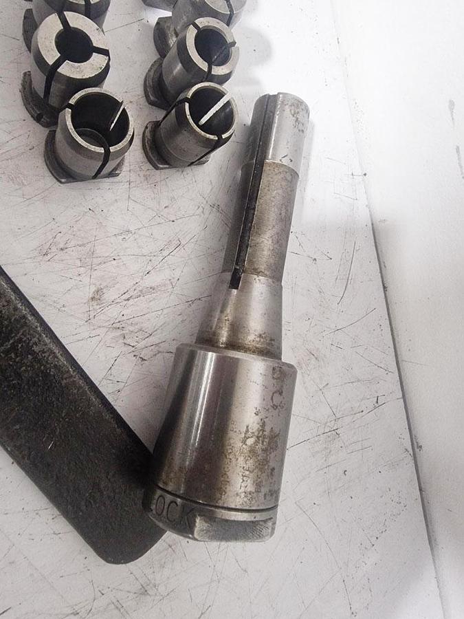 Used CLARKSON R8 AUTOLOCK COLLET CHUCK & COLLETS