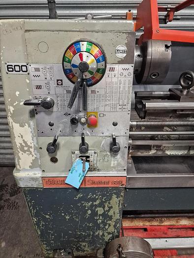 Used COLCHESTER STUDENT 1800 13" x 25" GAP BED CENTRE LATHE