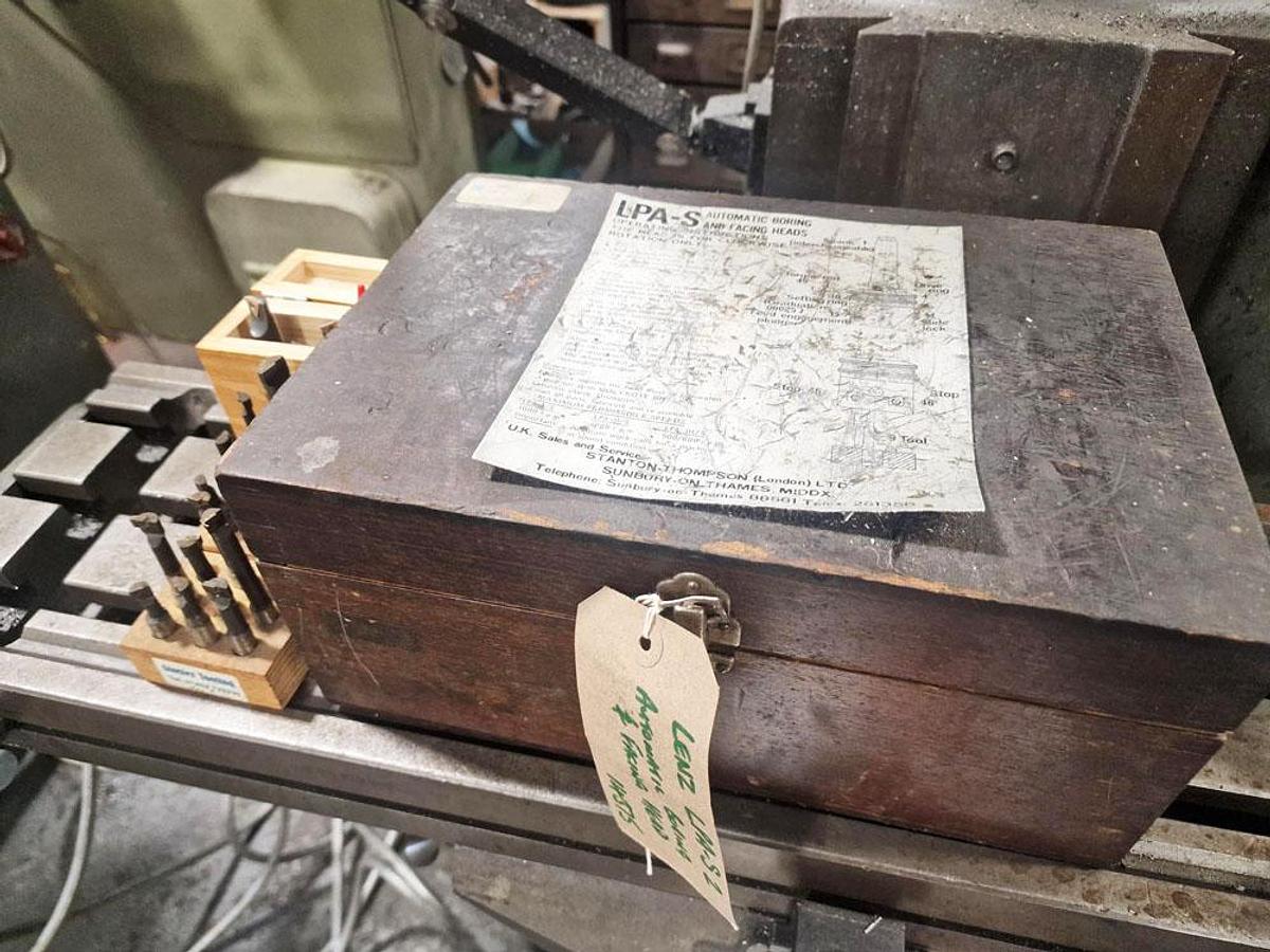 Used LENZ LPA-S No. 2 AUTOMATIC BORING & FACING HEAD