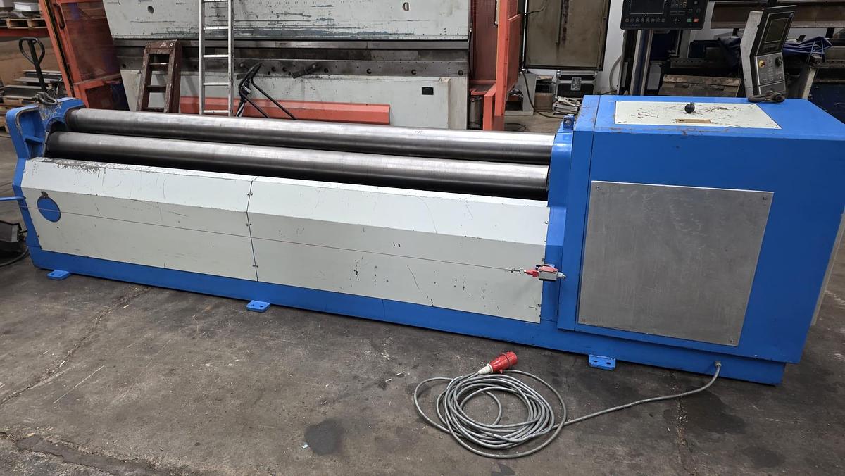 Used 2013 BIRLIK Model MSMS – 3030mm x 3mm Capacity Initial Pinch, Powered Bending Rolls,