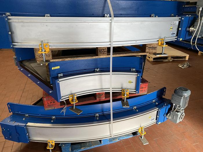 Gebraucht INTERROLL Gurtbandkurve 45 Grad Kurve