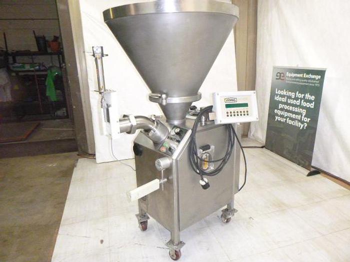 Used Vemag 500B Vacuum Stuffer with PC 878 Controls & Guillotine ; Type 128/90