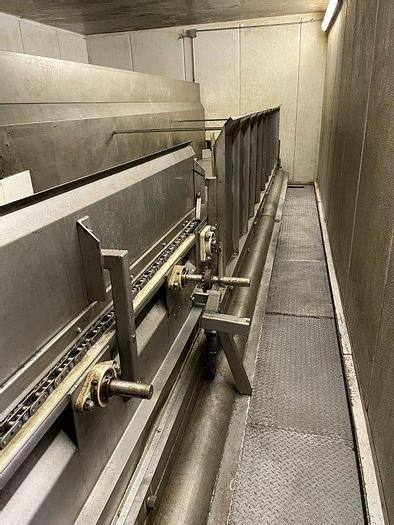 Used Advanced Systems Tray IQF Fluidized Tunnel Freezer, Md #586