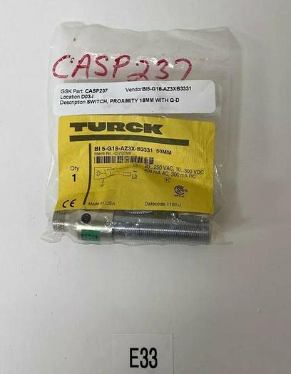 New Turck BI5-G18-AZ3X-B
