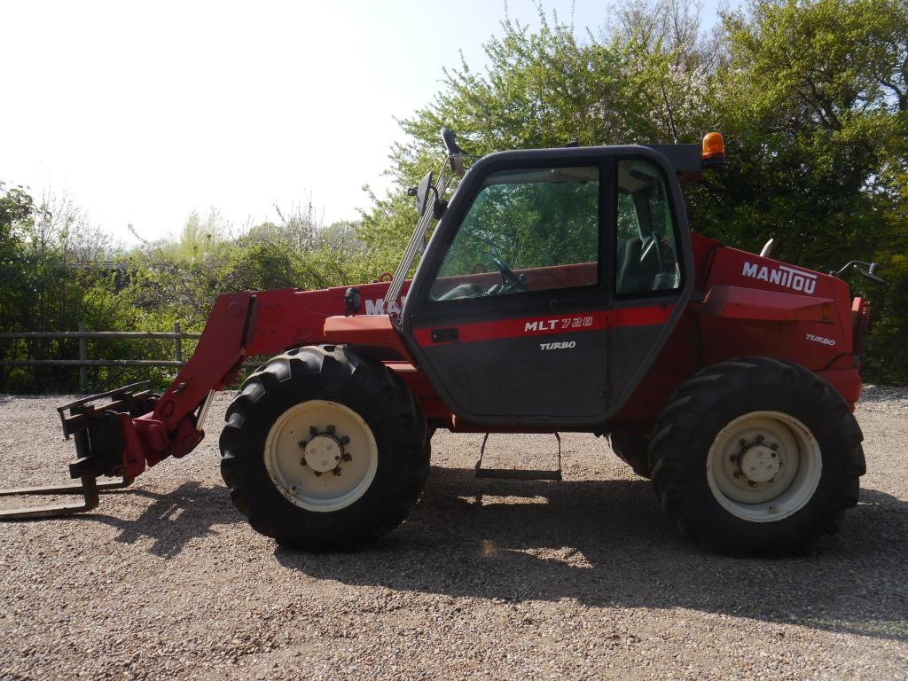 Used Manitou MLT 728 Turbo Telehandler
