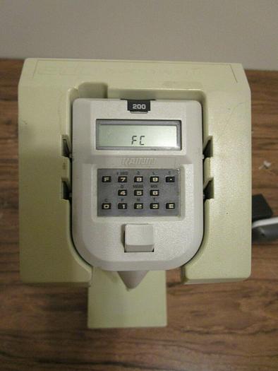 Used EDP electronic digital pipette 200µL + EDP rapid charger