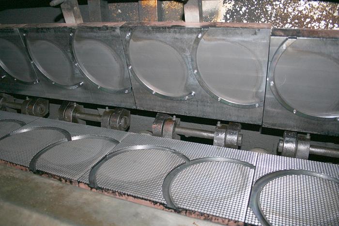 Used (4) Haas rolled wafer cone ovens