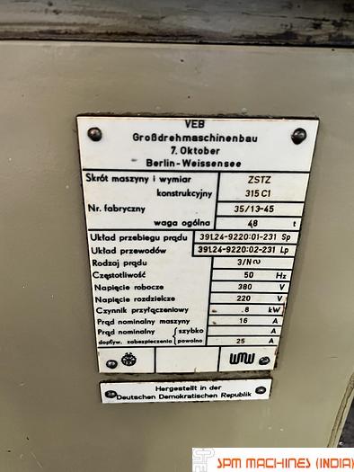 Used WMW ZSTZ 315 C1