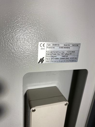 Used 2014 Struers Axitom Auomatic Cut-Off Saw