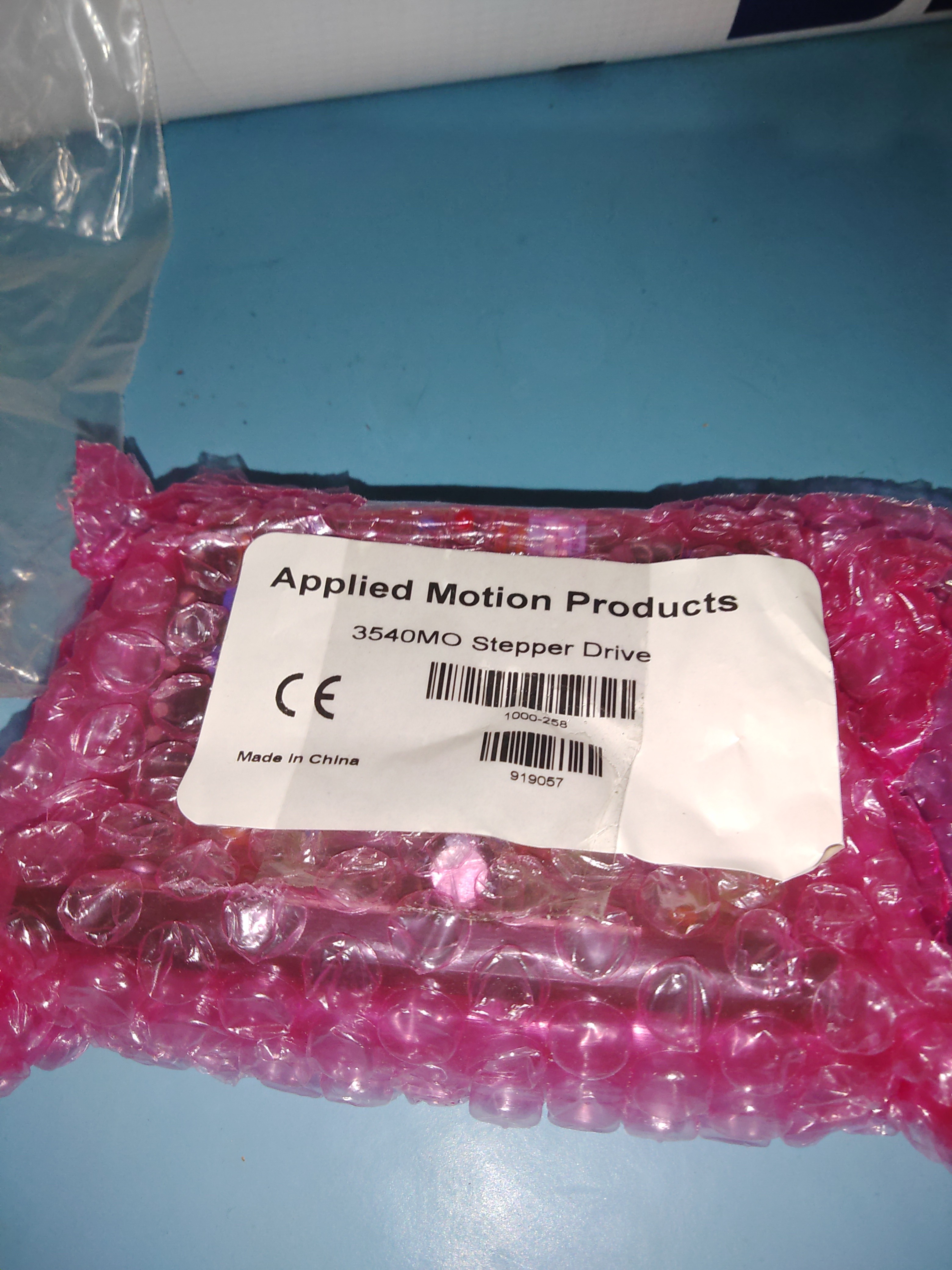 Applied Motion DC 3540MO Stepper Motor Drives for CMS Laser Workcell