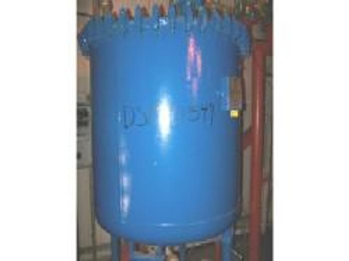 Used Pfaudler 300 gallon #5015 glass lined vacuum receiver