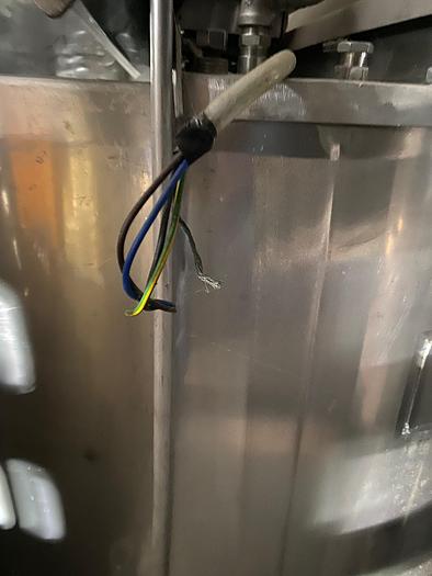 Used JACKETED MIXING TANK 1,200L  - coned bottom