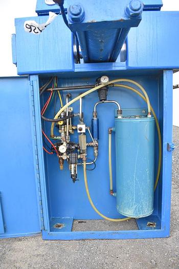 Used 10 CU. FT. (EXPANDABLE) MET-CHEM FILTER PRESS - 800 MM - C.G.R. - WITH PLATE SHIFTER  (#9881)
