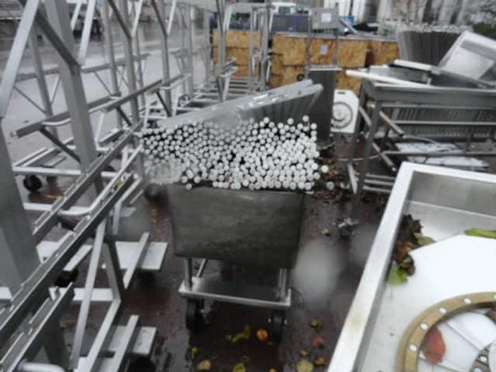 Used Stainless Steel Sticks, 1" Round