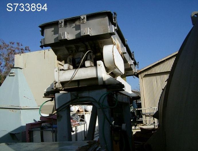 Used Screen, 2' X 7', Deamco, Vibratory, S/st, Eccentric, Food Gr #S733894
