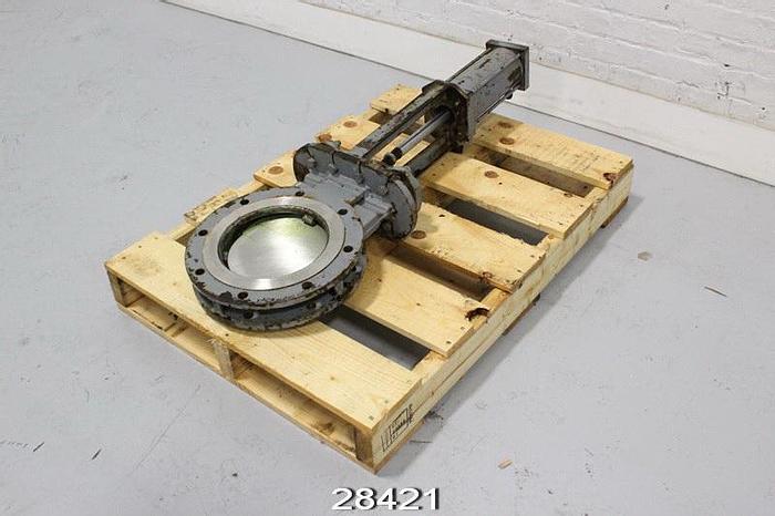 Used Rovalve 8" Air Operated Knife Gate #28421