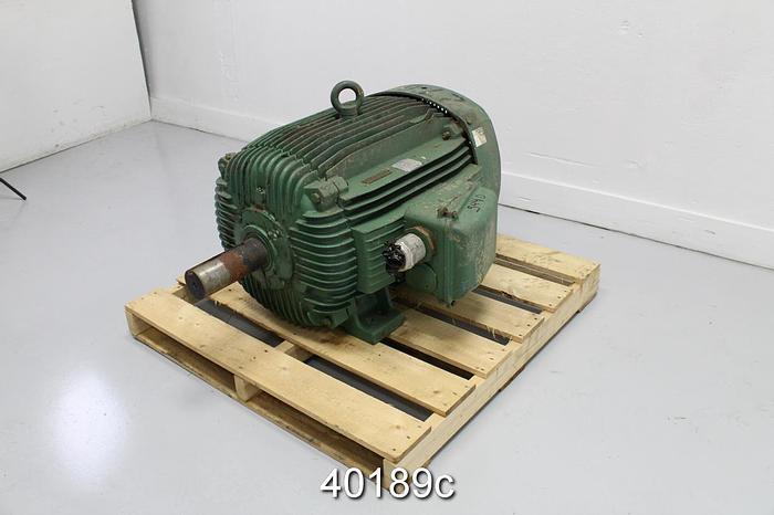 Used Gosselin A/C Motor, 125Hp, 1200 Rpm, 575 Volts #40189