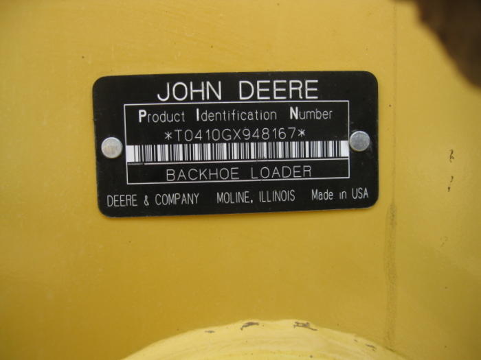 Used 2005 DEERE 410G