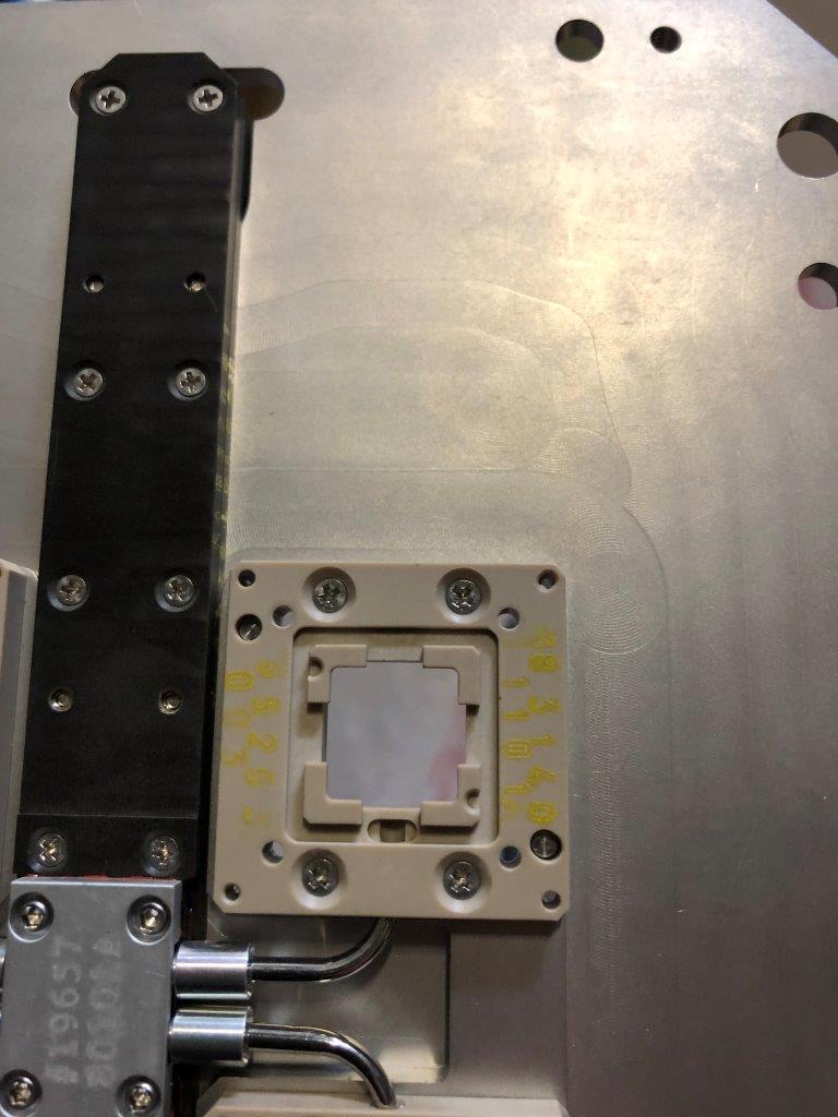 Used Delta Edge DE8000 Q-FPH - 248 CTBGA - 10x10x1.10 Test Handler Change Kit