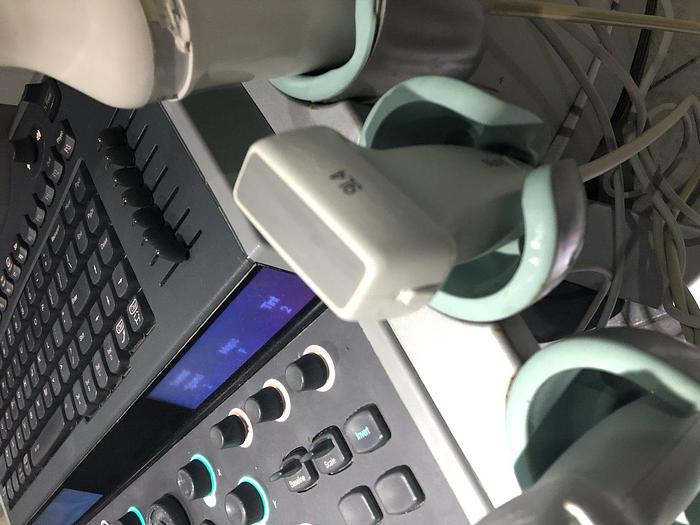 Used Siemens Acuson S1000 Ultraschallsystem mit 5 Sonden, Mitsubishi Drucker P95
