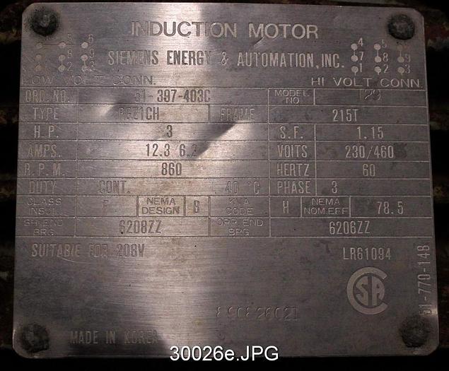 Used Black Clawson Wandel Vibrating Screen #30026