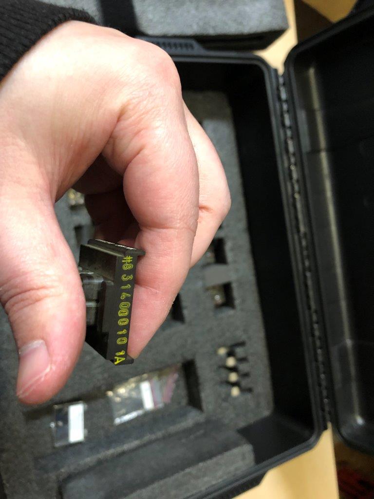 Used Delta Edge DE8000 Q-FPH - 248 CTBGA - 10x10x1.10 Test Handler Change Kit