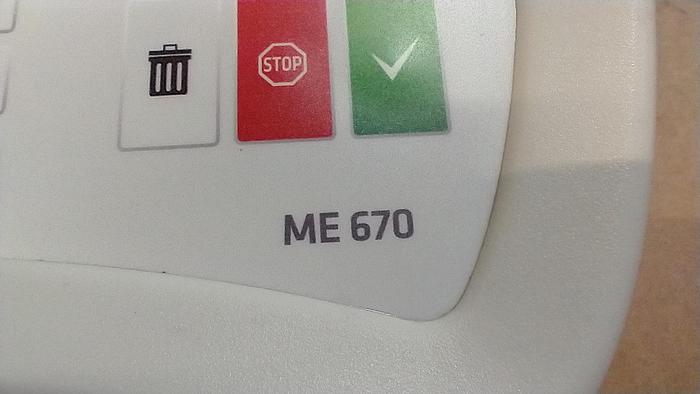 Used CMM 3D touch probe control unit metrologic group ME 670 Portable JoystickGH101