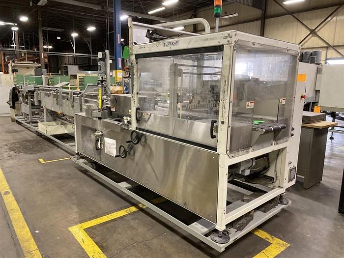 Used STORK TEXWRAP MODEL T-E1407SS-240-02 WRAPPING LINE