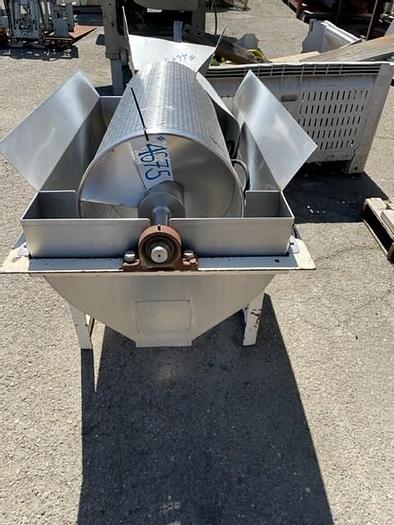 Used Maseto Rotary Wastewater Screen 39.5" Long x 16" Diameter
