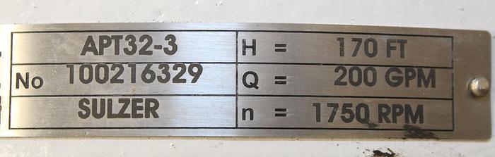 Used Sulzer APP32-80/APT32-3 Pump Casing #44015