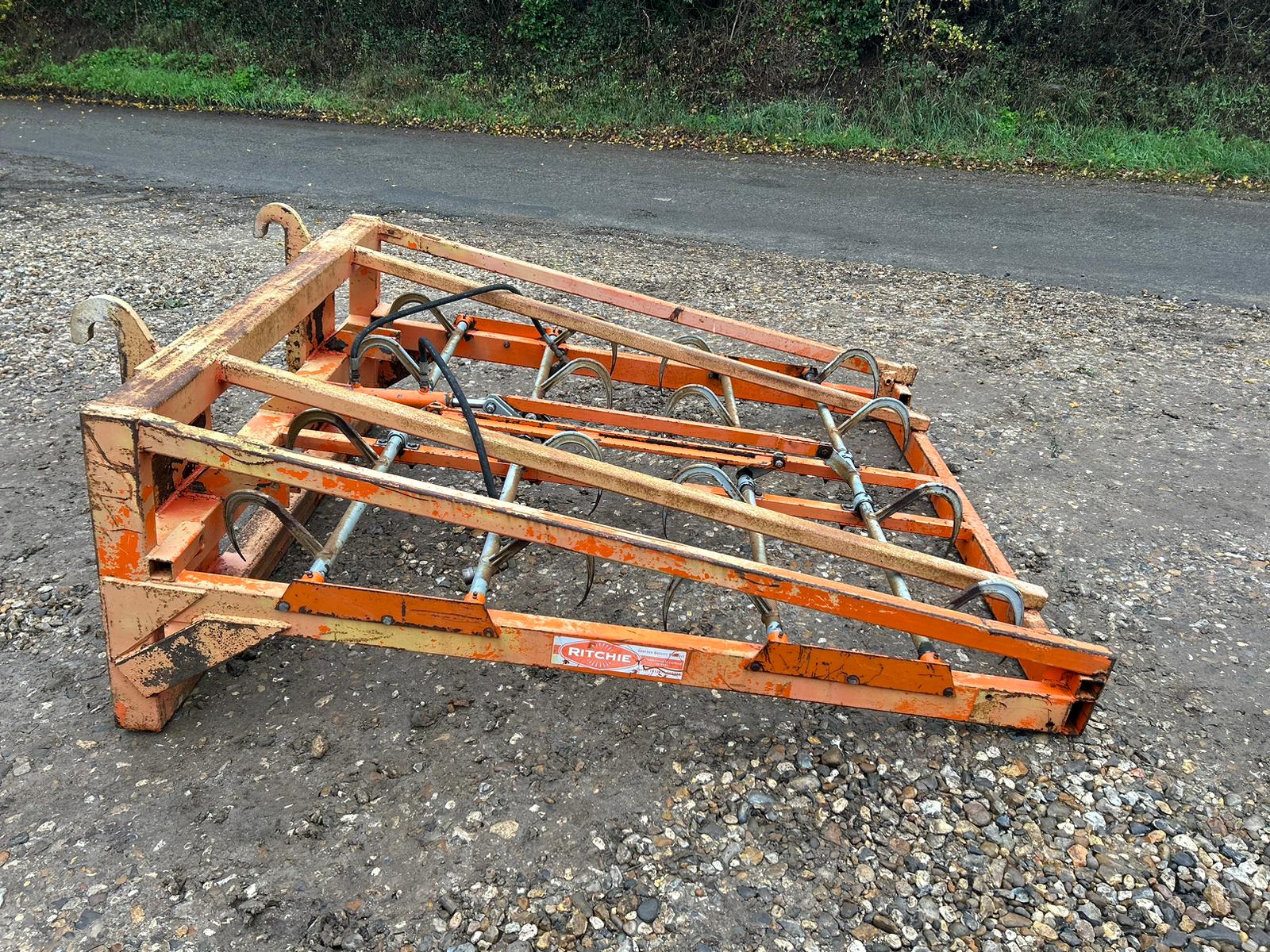 Used Ritchie Flat 8 Bale Grab