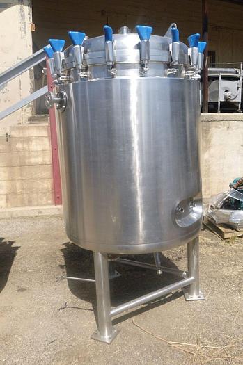 Used Reactor, 158 Gallon, 316L S/st, Jkt, 50 PSI, Precision B #S744225