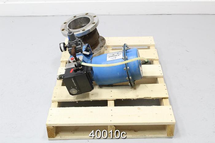 Used Neles Jamesbury 6" V-Ball Valve #40010
