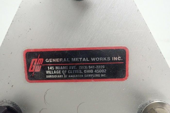 Used General Metal Works Inc. Thermo PUF Air Sampler Head