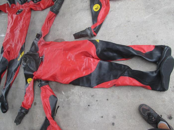 Used 5 Viking Pro 1000 Rubber Drysuits
